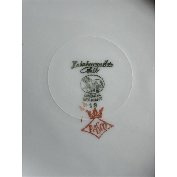 4 Hutschenreuther Richelieu Porcelain Selb Pasco Salad Plates 7 3.4" Vintage - Picture 5 of 5